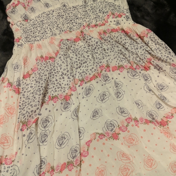 Flowy Rose & Leopard Sundress - Picture 5 of 6